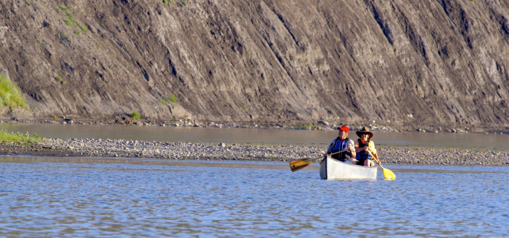 Canoe on the Missouri River