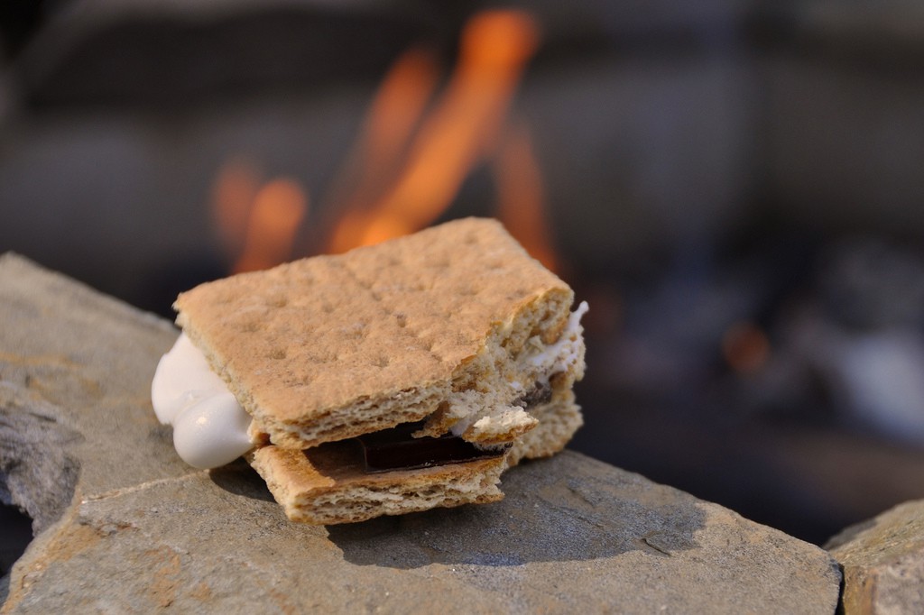 "First S'more of the Year" by Stephen Ritchie. From flickr.com